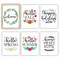 Home Sign with Interchangeable Holiday Art, Farmhouse Wall Décor (12x16 In, 7 Pieces)